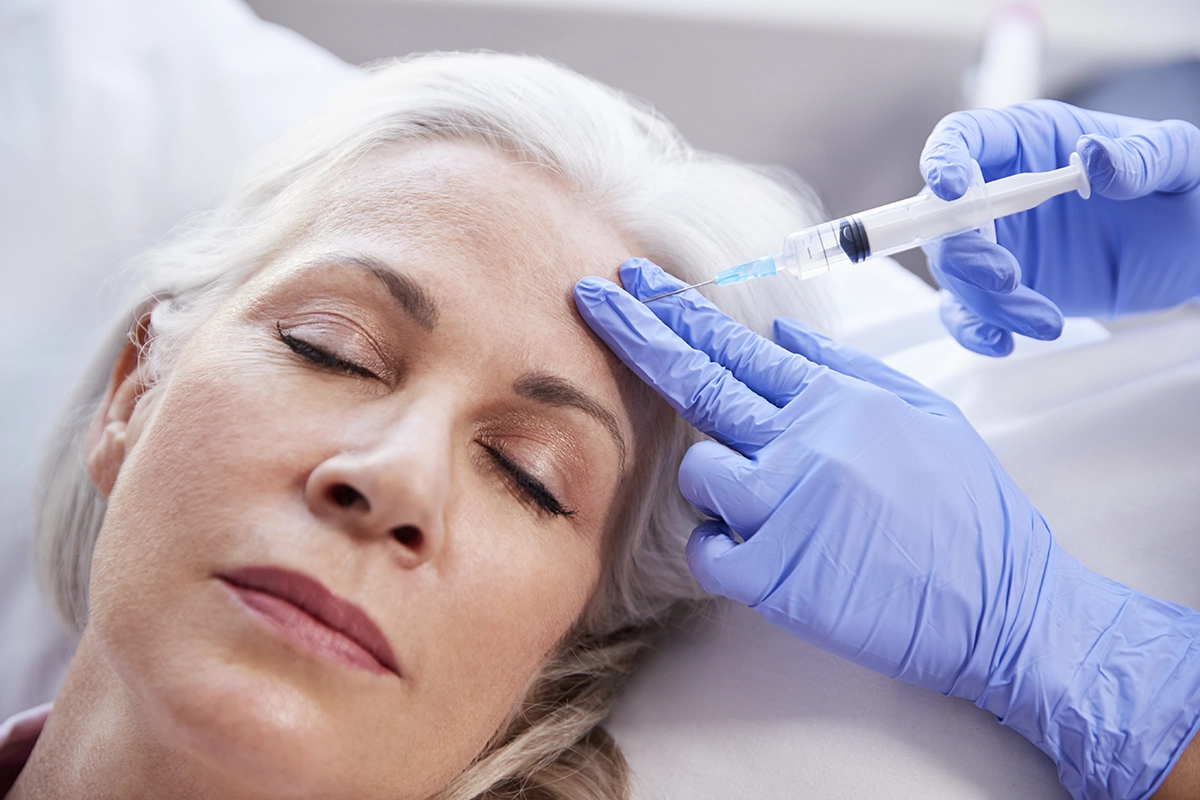 Anti-wrinkle treatment procedure