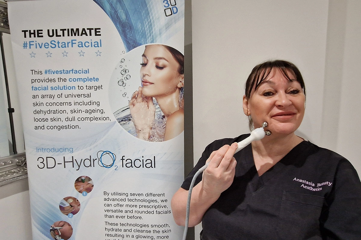 #fivestarfacial with the Hydro2 Facial